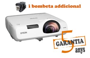 Epson EB-536Wi i bombeta addicional