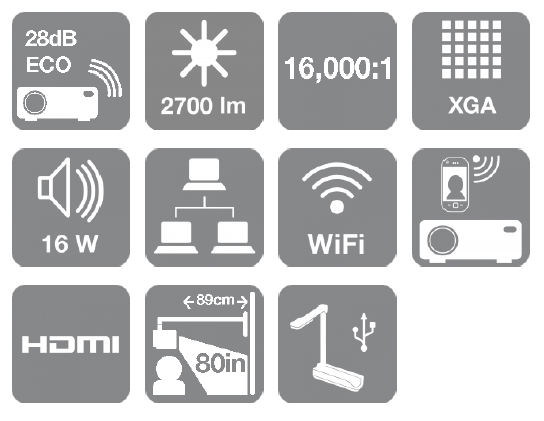 EPSON EB-520 i bombeta addicional - Imagen 3