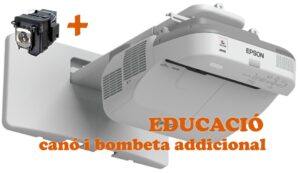 Epson EB-580 i bombeta addicional